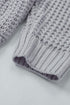 Pocket Knitted Solid Color Cardigan